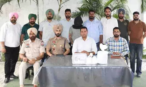 Ludhiana: 2.10 किलोग्राम हेरोइन, हथियार और ड्रग मनी के साथ तस्कर गिरफ्तार