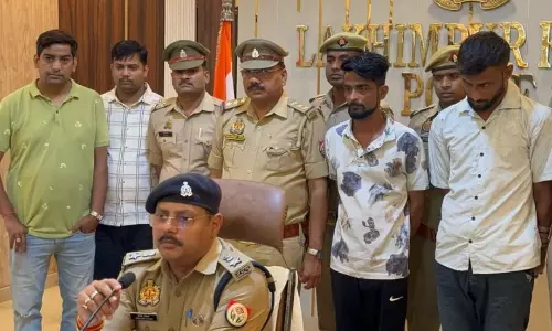 Lakhimpur Kheri: अंतरराज्यीय गिरोह के दो चेन स्नैचर मुठभेड़ में गिरफ्तार, तमंचे और नकदी बरामद
