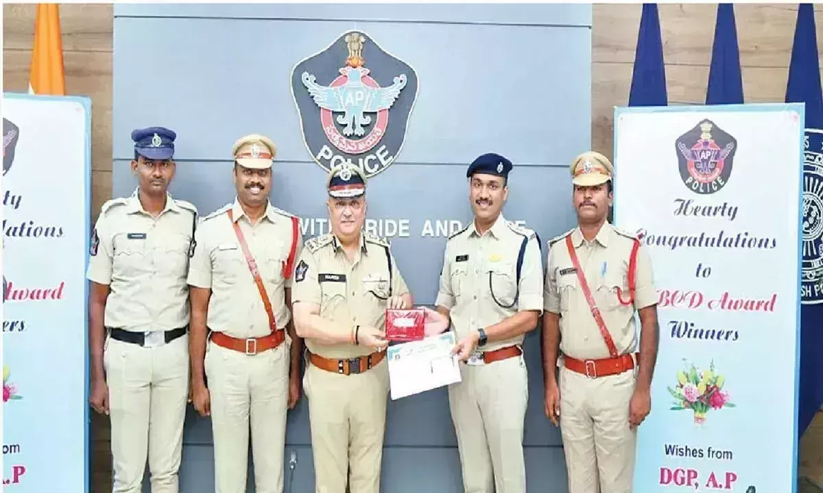 Andhra: विजयनगरम पुलिस को एबीसीडी पुरस्कार