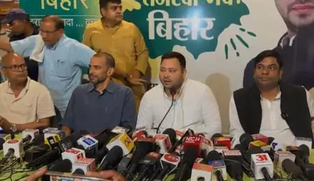 मुख्यमंत्री पद के उम्मीदवार को लेकर महागठबंधन ने नहीं खोले पत्ते, भाजपा-जदयू ने कसा तंज मुख्यमंत्री पद के उम्मीदवार को लेकर महागठबंधन ने नहीं खोले पत्ते, भाजपा-जदयू ने कसा तंज