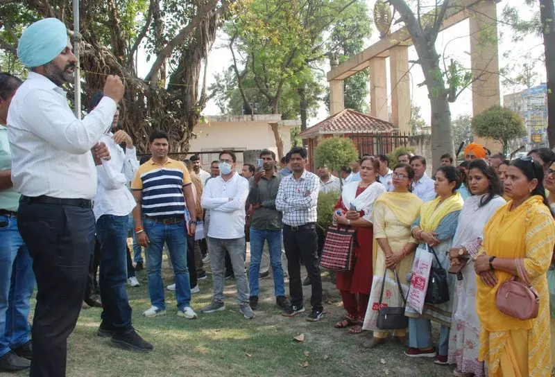 Government शिक्षकों ने एमआईएस पोर्टल पर डायरी अपडेट अनिवार्य करने का विरोध किया Government शिक्षकों ने एमआईएस पोर्टल पर डायरी अपडेट अनिवार्य करने का विरोध किया