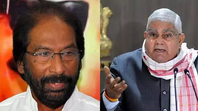 DMK ने सुप्रीम कोर्ट के आदेश पर उपराष्ट्रपति के बयान की आलोचना की DMK ने सुप्रीम कोर्ट के आदेश पर उपराष्ट्रपति के बयान की आलोचना की