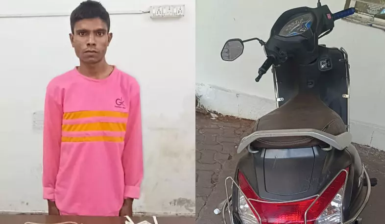एक्टिवा से रेकी फिर गुढ़ियारी और खमतराई में चोरी, शातिर गिरफ्तार एक्टिवा से रेकी फिर गुढ़ियारी और खमतराई में चोरी, शातिर गिरफ्तार