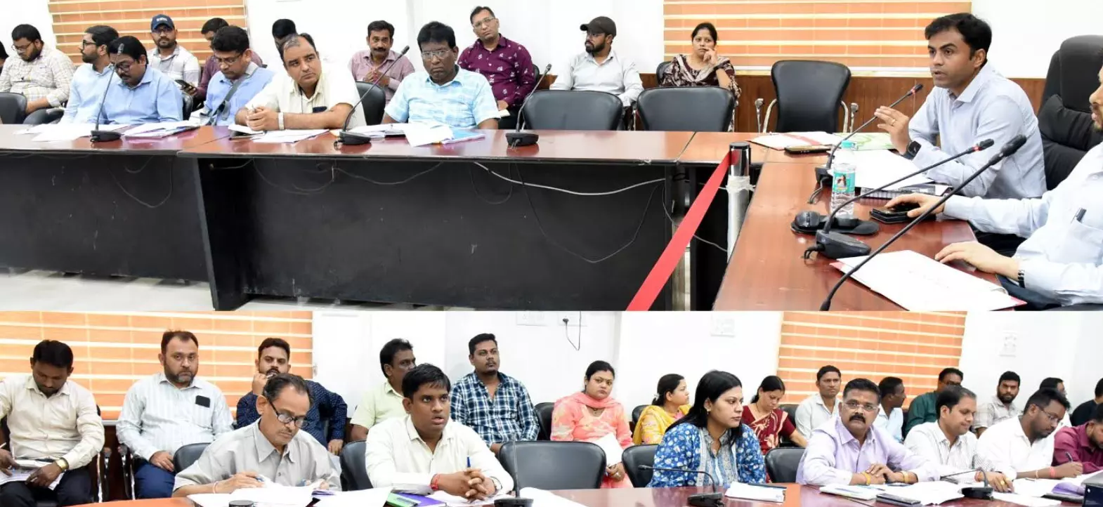 कलेक्टर अभिजीत सिंह की अध्यक्षता में स्वच्छ भारत मिशन की हुई बैठक कलेक्टर अभिजीत सिंह की अध्यक्षता में स्वच्छ भारत मिशन की हुई बैठक