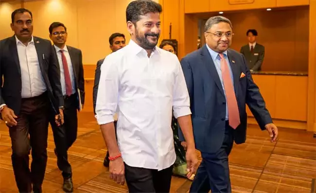 हैदराबाद के विकास के लिए टोक्यो से मैंने बहुत कुछ सीखा: CM हैदराबाद के विकास के लिए टोक्यो से मैंने बहुत कुछ सीखा: CM