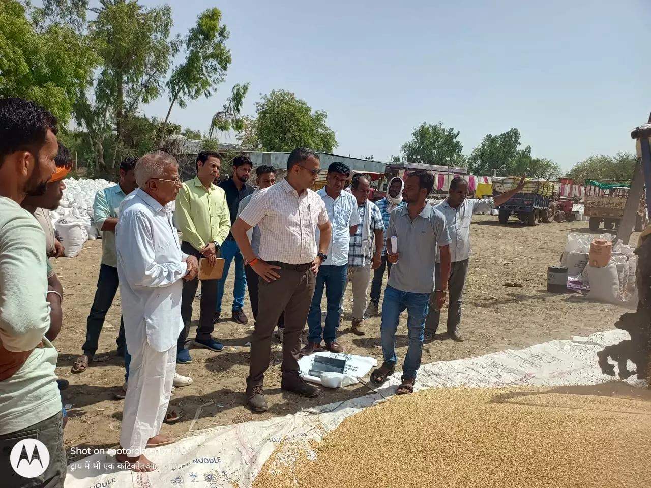 Baran: जिला कलेक्टर ने समर्थन मूल्य गेहूं खरीद केंद्रों, पीएचसी भंवरगढ़ व सहरिया बस्ती निरीक्षण Baran: जिला कलेक्टर ने समर्थन मूल्य गेहूं खरीद केंद्रों, पीएचसी भंवरगढ़ व सहरिया बस्ती निरीक्षण