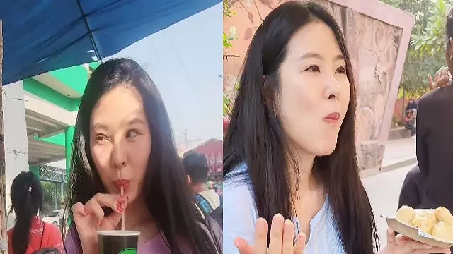 गोलगप्पे मस्त हैं: Korean महिला ने चखा भारतीय स्ट्रीट फूड गोलगप्पे मस्त हैं: Korean महिला ने चखा भारतीय स्ट्रीट फूड