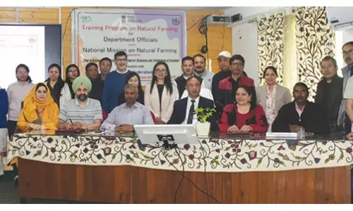 SKUAST-K ने लद्दाख में प्राकृतिक खेती प्रशिक्षण कार्यक्रम शुरू किया