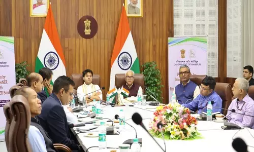सिंधिया ने Manipur का दौरा किया, विकास के लिए केंद्र के पूर्ण समर्थन का आश्वासन दिया