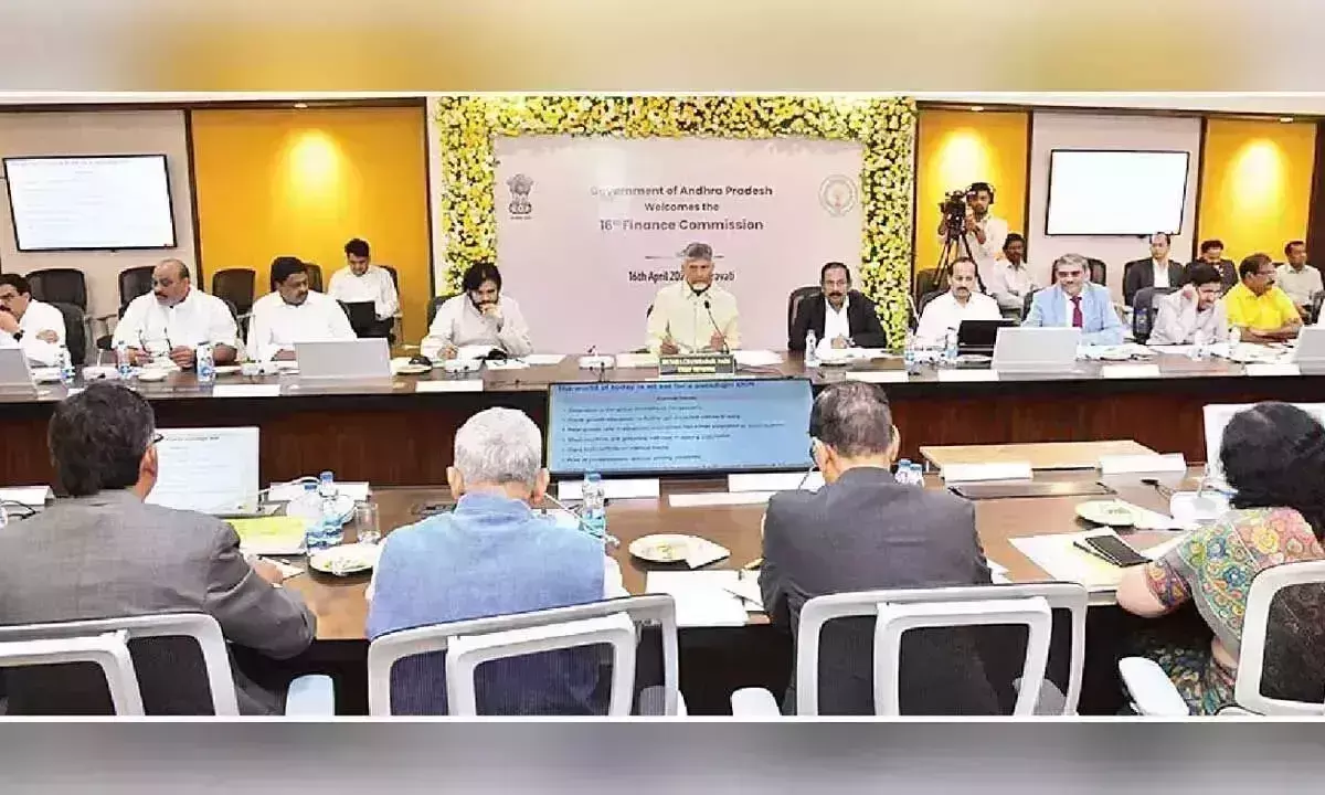 Andhra: 16वें वित्त आयोग से आंध्र प्रदेश की आर्थिक प्रगति में सहयोग करने का आग्रह