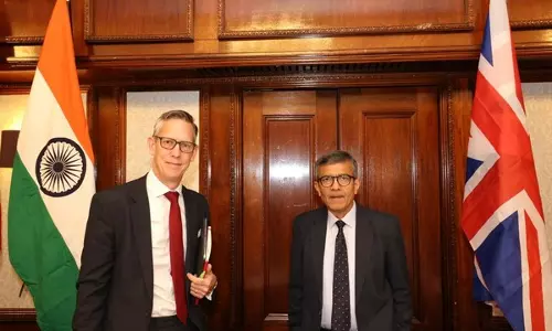 रक्षा सचिव राजेश कुमार सिंह ने UK की अपनी यात्रा का समापन किया, द्विपक्षीय सहयोग को और मजबूत करने का आह्वान किया