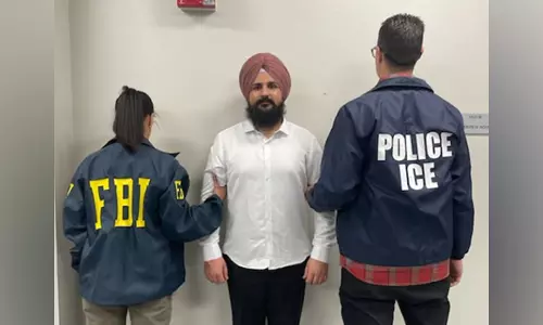 FBI ने पंजाब में हमलों में शामिल आतंकवादी हरप्रीत सिंह को गिरफ्तार किया