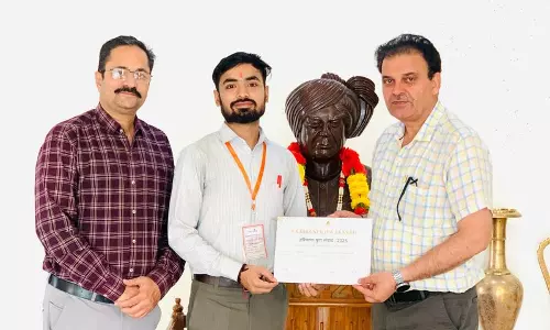 पारस का Haryana युवा संसद के लिए चयन