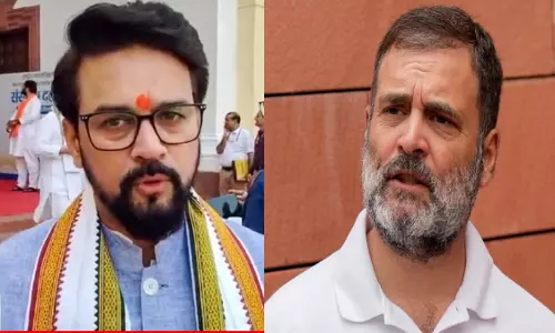 New Delhi: गांधी परिवार की नजर 2,000 करोड़ रुपये की संपत्ति पर: अनुराग ठाकुर New Delhi: गांधी परिवार की नजर 2,000 करोड़ रुपये की संपत्ति पर: अनुराग ठाकुर