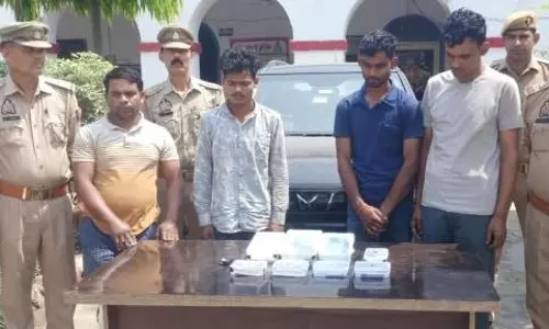Bareilly: पुलिस मुठभेड़ के बाद चार बदमाश गिरफ्तार