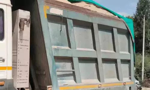 RTO ने ओवरलोड ट्रकों पर कार्रवाई की