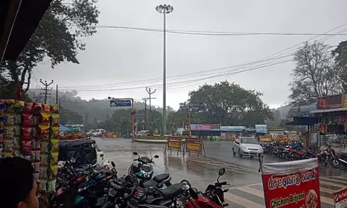 सलेम में एक घंटे तक गर्मी की बारिश हुई