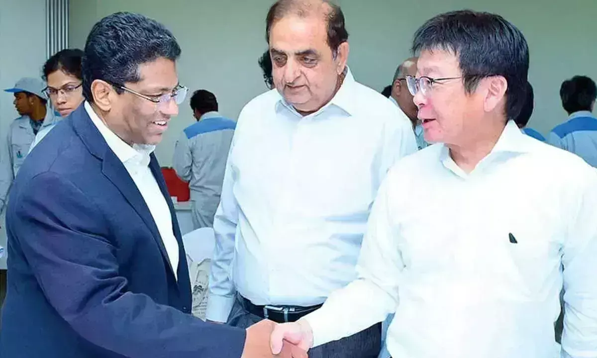 डाइकिन इंडस्ट्रीज के वैश्विक अध्यक्ष ने श्री सिटी प्लांट का दौरा किया