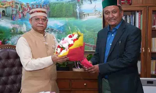 नौतोड़ भूमि विवाद के मद्देनजर मंत्री Negi ने राज्यपाल से मुलाकात की