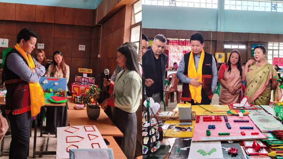 Sikkim के लोकसभा सांसद ने शिक्षा के प्रति अपनी प्रतिबद्धता दोहराई, डेंटम प्रदर्शनी में शीर्ष स्कूलों को पुरस्कृत किया