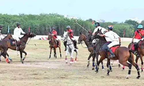 प्रदर्शनी मैच से Hyderabad में पोलो की वापसी प्रदर्शनी मैच से Hyderabad में पोलो की वापसी