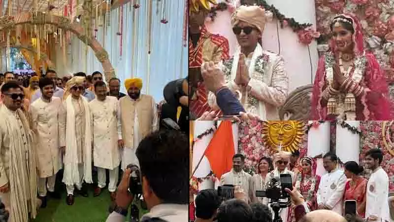 अरविंद केजरीवाल की बेटी ने IIT साथी संभव जैन से शादी की अरविंद केजरीवाल की बेटी ने IIT साथी संभव जैन से शादी की
