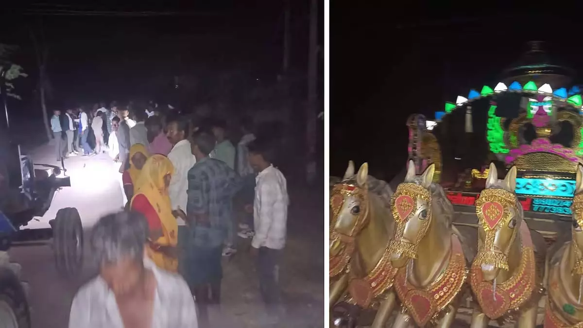 ग्वालियर के गांव में DJ बजाने पर स्थानीय लोगों ने बारातियों की पिटाई की ग्वालियर के गांव में DJ बजाने पर स्थानीय लोगों ने बारातियों की पिटाई की