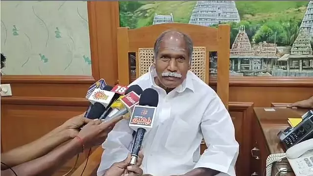 Tamil Nadu : पुडुचेरी के मुख्यमंत्री के घर को बम से उड़ाने की धमकी Tamil Nadu : पुडुचेरी के मुख्यमंत्री के घर को बम से उड़ाने की धमकी