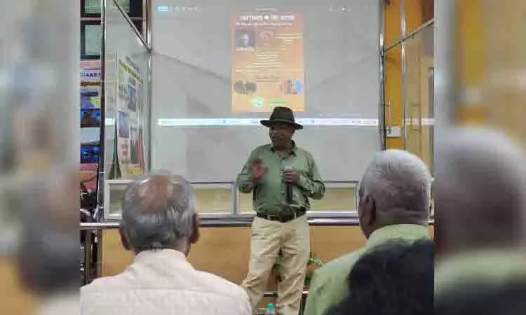 Chennai में अनामलाई पर बनी डॉक्यूमेंट्री एलीफेंट मेन प्रदर्शित की गई Chennai में अनामलाई पर बनी डॉक्यूमेंट्री एलीफेंट मेन प्रदर्शित की गई