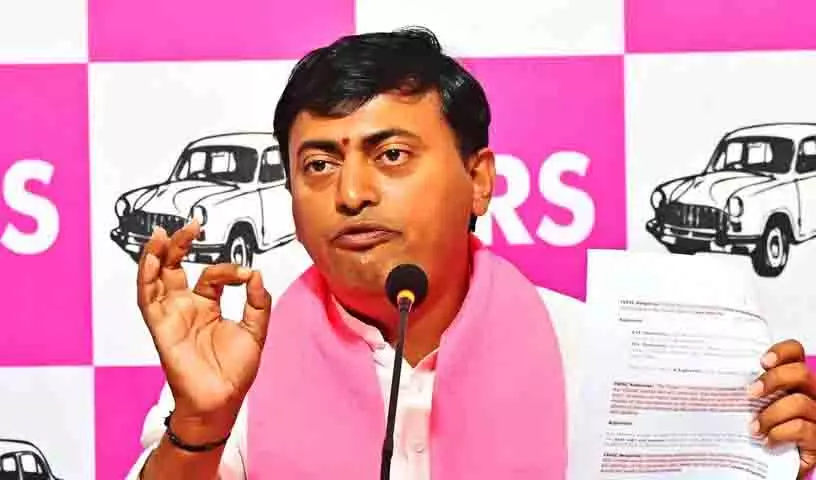 BRS ने ग्रुप-I परीक्षा में विसंगतियों की जांच की मांग की BRS ने ग्रुप-I परीक्षा में विसंगतियों की जांच की मांग की