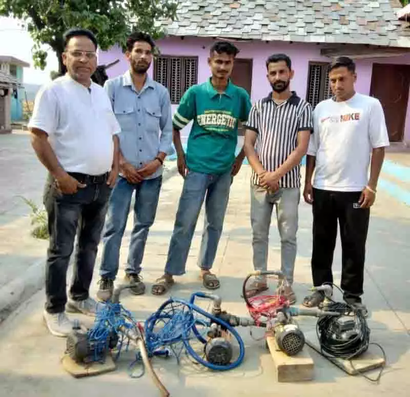 Tullu pumps के दुरुपयोग से कांगड़ा जिले में जल संकट पैदा हुआ Tullu pumps के दुरुपयोग से कांगड़ा जिले में जल संकट पैदा हुआ