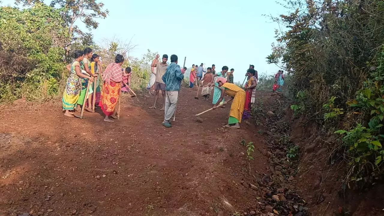 Telangana के कोलम अपनी आजीविका चलाने के लिए बहुभाषी बन गए Telangana के कोलम अपनी आजीविका चलाने के लिए बहुभाषी बन गए