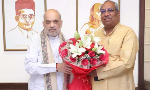 संजय निषाद ने अमित शाह से की मुलाकात, मछुआ समाज के मुद्दों पर हुई चर्चा संजय निषाद ने अमित शाह से की मुलाकात, मछुआ समाज के मुद्दों पर हुई चर्चा
