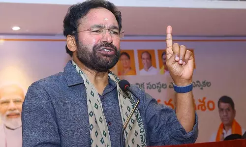 केंद्रीय मंत्री किशन ने लगाया आरोप, कांग्रेस-BRS की AIMIM से मिलीभगत