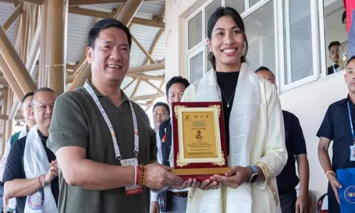 Arunachal CM ने भव्य समारोह में चौथे अरुणाचल राज्य खेलों का उद्घाटन किया Arunachal CM ने भव्य समारोह में चौथे अरुणाचल राज्य खेलों का उद्घाटन किया