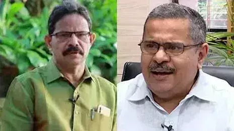 Giving letter is illegal; जोमोन ने मुख्यमंत्री से केएम अब्राहम के खिलाफ शिकायत दर्ज कराई Giving letter is illegal; जोमोन ने मुख्यमंत्री से केएम अब्राहम के खिलाफ शिकायत दर्ज कराई
