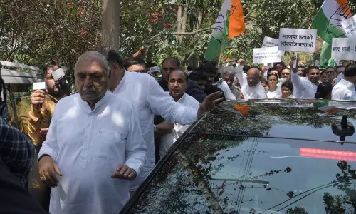 भूपेंद्र हुड्डा ने एकजुट Congress विरोध प्रदर्शन का नेतृत्व किया, सीएलपी बोली को मजबूत किया