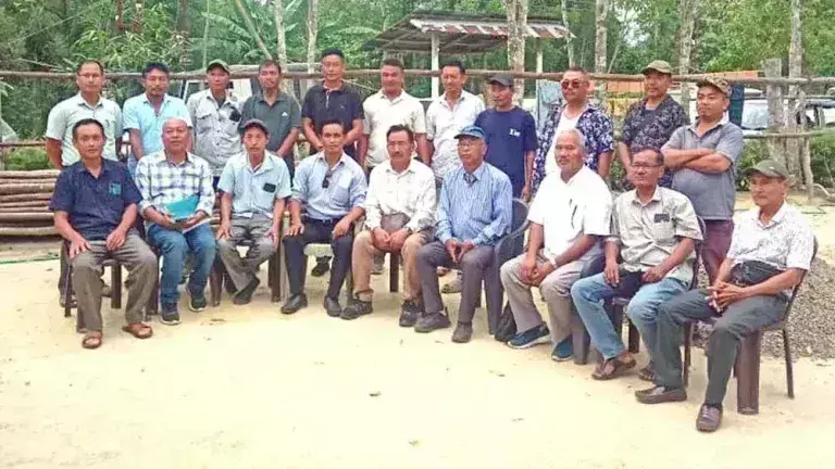 NFHRCC ने लॉन्गलेंग में तलहटी सड़क निर्माण का संयुक्त निरीक्षण किया
