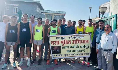 Himachal: 118 लोगों ने नशा विरोधी सड़क दौड़ में हिस्सा लिया