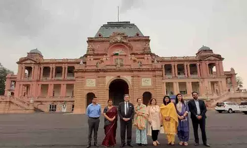 फ्रांसीसी राजदूत ने Kapurthala के जगतजीत पैलेस और मूरिश मस्जिद का दौरा किया
