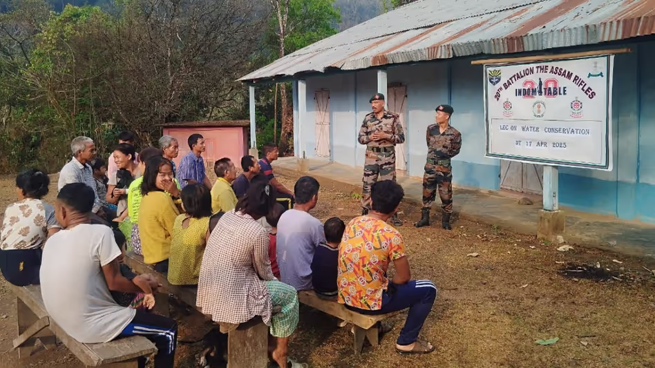 Mizoram : असम राइफल्स लुंगपुक-III में जल संरक्षण को बढ़ावा देता