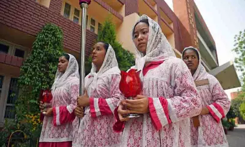 Ludhiana: ईसाई समुदाय के सदस्यों ने गुड फ्राइडे जुलूस निकाला