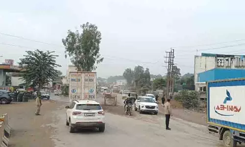 Baddi-Nalagarh राजमार्ग को चौड़ा करने का काम धीमी गति से चल रहा Baddi-Nalagarh राजमार्ग को चौड़ा करने का काम धीमी गति से चल रहा