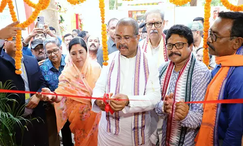 केंद्रीय मंत्री धर्मेंद्र प्रधान ने Balangir में दो केंद्रीय विद्यालय परिसरों की आधारशिला रखी