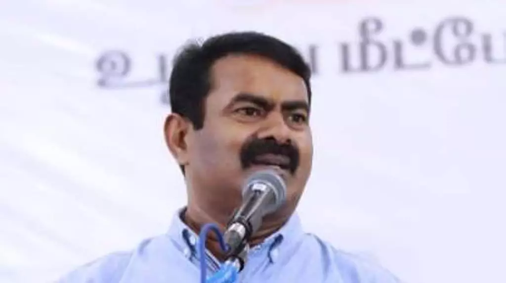 डीएमके केंद्र सरकार के नियंत्रण में! - Seeman डीएमके केंद्र सरकार के नियंत्रण में! - Seeman