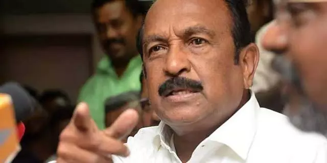 MDMK कार्यकारी समिति की बैठक तनावपूर्ण माहौल में हुई MDMK कार्यकारी समिति की बैठक तनावपूर्ण माहौल में हुई
