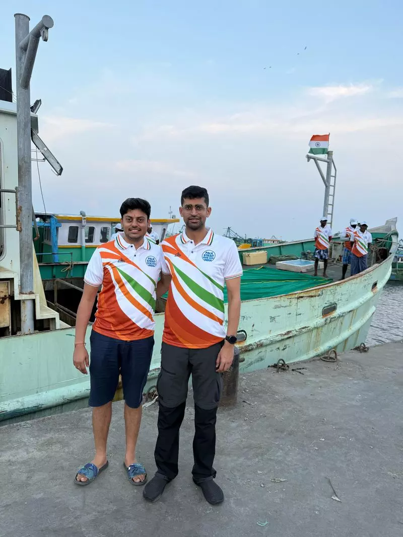कैथल ADC सहित आठ लोग पाक जलडमरूमध्य को पार करने के लिए रिले तैराकी करेंगे कैथल ADC सहित आठ लोग पाक जलडमरूमध्य को पार करने के लिए रिले तैराकी करेंगे