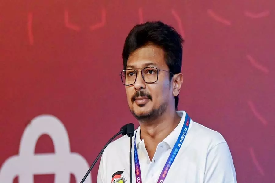 उपमुख्यमंत्री उदयनिधि ने छात्रों से हिंदी थोपे जाने का विरोध करने का किया आग्रह उपमुख्यमंत्री उदयनिधि ने छात्रों से हिंदी थोपे जाने का विरोध करने का किया आग्रह