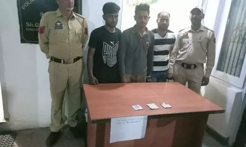 J-K : हेरोइन जैसे पदार्थ के साथ तीन कथित नार्को तस्कर गिरफ्तार