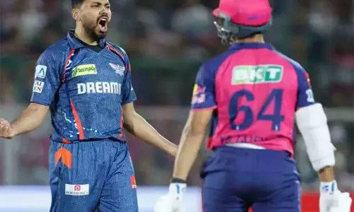 IPL 2025: आवेश के अंतिम ओवर में जयसवाल-वैभव की बल्लेबाजी के सामने राजस्थान रॉयल्स एलएसजी से 2 रन से पिछड़ गई IPL 2025: आवेश के अंतिम ओवर में जयसवाल-वैभव की बल्लेबाजी के सामने राजस्थान रॉयल्स एलएसजी से 2 रन से पिछड़ गई
